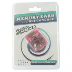 Card de memorie de 256 MB pentru Nintendo Wii