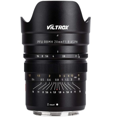Obiectiv Manual VILTROX 20mm F1.8 ASPH Wide-Angle Full Frame foto