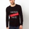Bluza neagra, barbati, Haters - S