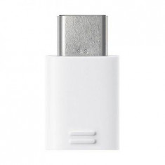 Adaptor USB Type C Samsung la MicroUSB, White foto