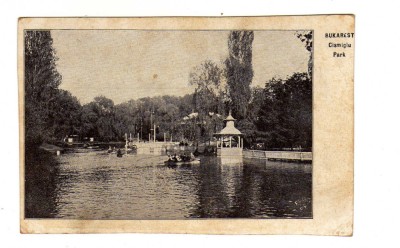 BUCURESTI PARCUL CISMIGIU LACUL CU TERASA foto
