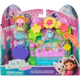 Set de joaca, Gabbys Dollhouse, Queen Kitty Fairy Garden Balcony, 6074165