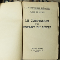 Alfred de Musset - La confession d'un enfant du siecle