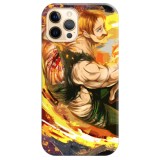 Husa compatibila cu Apple iPhone 14 Pro Max model Escanor The Seven Deadly Sins, Silicon, TPU, Viceversa, Transparent, Carcasa