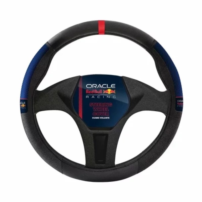 Husa volan Oracle Red Bull Racing Type 2 - M - O 37/39cm - Negru/Albastru/Rosu Garage AutoRide