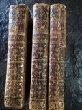Montesqieu,De L&#039;Esprit des loix,tipar la Londra,1757,editie de lux,3 vol, piele