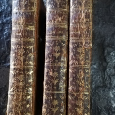 Montesqieu,De L'Esprit des loix,tipar la Londra,1757,editie de lux,3 vol, piele