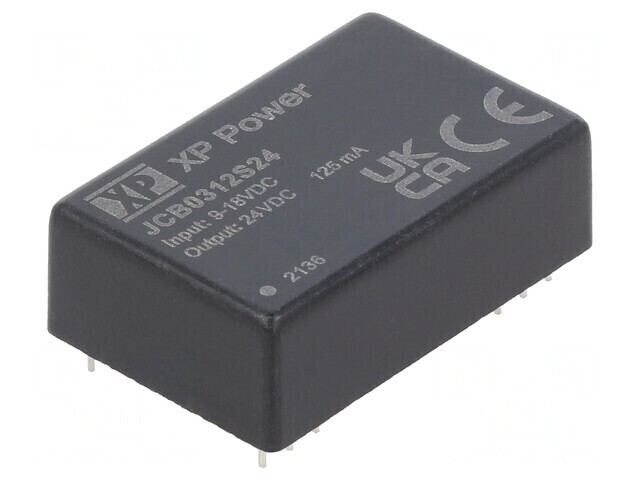 Convertor DC/DC 3W 9-18V la 24V 125mA