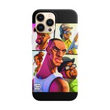 Husa compatibila cu Apple iPhone 13 Pro Max model San andreas, Silicon, TPU, Viceversa, Transparent, Carcasa