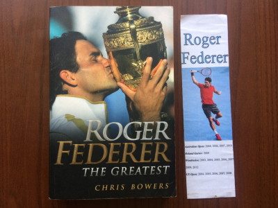 roger federer greatest chris bowers tenis fan sport biografie in limba engleza foto
