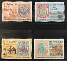 St. Christopher Nevis Anguilla 1973 - Timbru pe timbru, serie neuzata foto