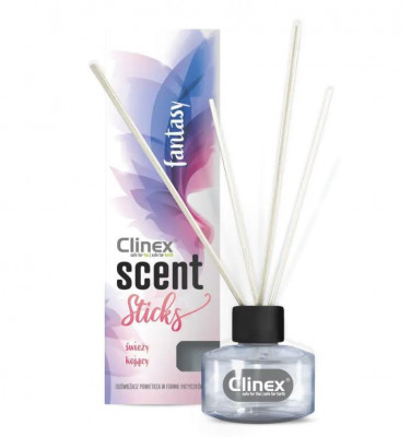 Clinex Scent Sticks Fantasy - Odorizant De Camera, 45ml, Cu Betisoare foto