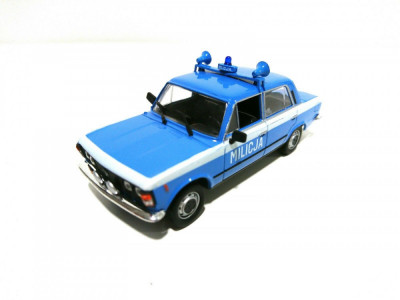 Macheta Fiat 125 P Militia - Polonia scara 1:43 foto