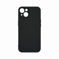 Husa BestCase?, Compatibila Cu Apple iPhone 14, 1.2MM Slim, Microfibra in interior, Antisoc, Negru foto