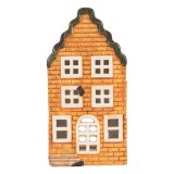 Cumpara ieftin Candela Casuta Craciun ceramica multicolora 9x10x19 cm