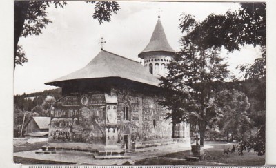 bnk cp Biserica Voronet - Vedere - circulata foto