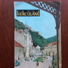 Baile Herculane Mic indreptar turistic orase si privelisti RPR ed meridiane 1962