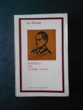 ION PASCADI - ESTETICA LUI TUDOR VIANU