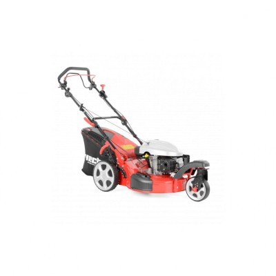 Masina de tuns iarba HECHT 5533 SW 5in1 HECHT5533SW5IN1, motor benzina, 4.9 CP, capacitate cilindrica 173 cmc, latime lucru 51 cm, autopropulsie foto