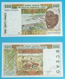 Togo 500 Francs 2000 Africa de Vest UNC T00047008292 Bancnota p#810T