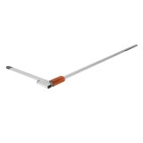 Clupa forestiera metalica 1200 mm cu maner din lemn pentru masuratori