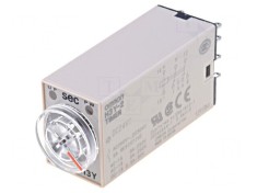 Timer DPDT 30s 250VAC 24VDC IP40 foto