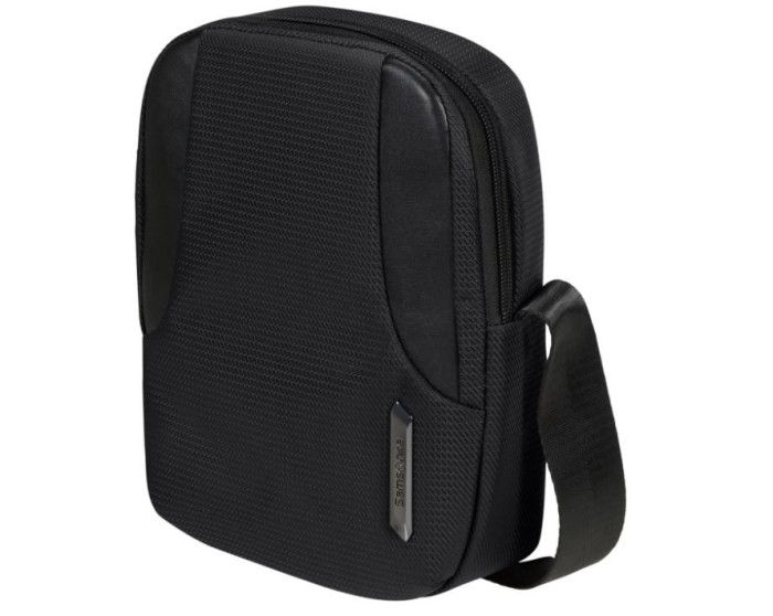 Geanta de umar Samsonite XBR 2.0, crossover, 22 cm, 2 L, negru - RESIGILAT