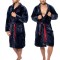 Halat de baie Roger Navy Red Men m