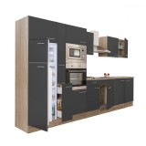 Mobilier de bucătărie Yorki 370 cu frigider cu congelator superior