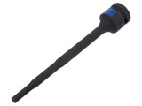 Cap tubulară impact KING TONY 6mm HEX imbus sferic 407506M