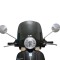 Parbriz mediu fumuriu inchis &quot;New Design&quot; Vespa LX 50-125-150cc - prinderi parbriz negre