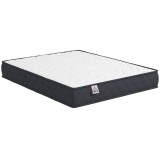 HOMCOM Saltea 200x160cm, saltea 2 persoane, spumă cu memorie, grosime 20cm, certificată OEKO-TEX, fermitate medie | Aosom Romania