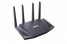 Router Wireless Asus RT-AX58U; Standard re?ea: IEEE 802.11a, IEEE 802.11b, IEEE 802.11g, IEEE 802.11n, IEEE 802.11ac, IEEE 802.11ax, IPv4, IPv6; Segme foto