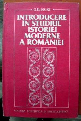 Introducere in studiul istoriei moderne a Romaniei foto