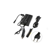 Alimentator laptop universal 100W 220V/12V + USB cu 8 mufe