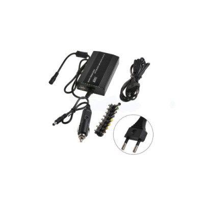 Alimentator laptop universal 100W 220V/12V+USB Automotive TrustedCars foto