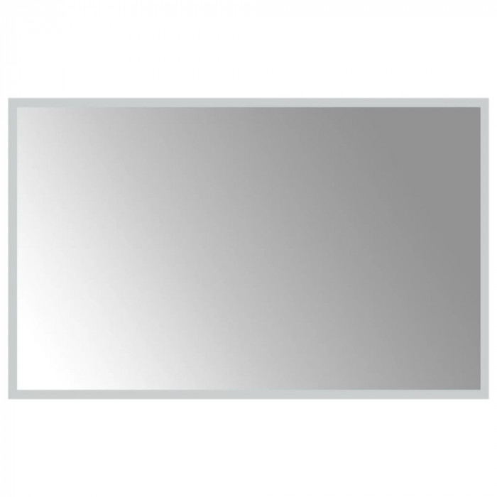 Oglindă de baie cu LED, 80x50 cm