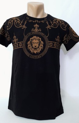 Tricou barbati cap leu - XL foto