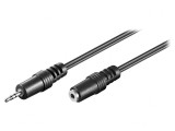Cablu Audio Jack 2,5mm 3Pin 2m Negru, Goobay
