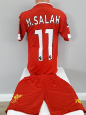 Echipament fotbal pentru copii Liverpool M.Salah model nou foto