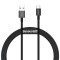 Cablu USB Type-C, incarcare rapida 66W (6A), 1m, negru, CATYS-01 SafetyGuard Surveillance