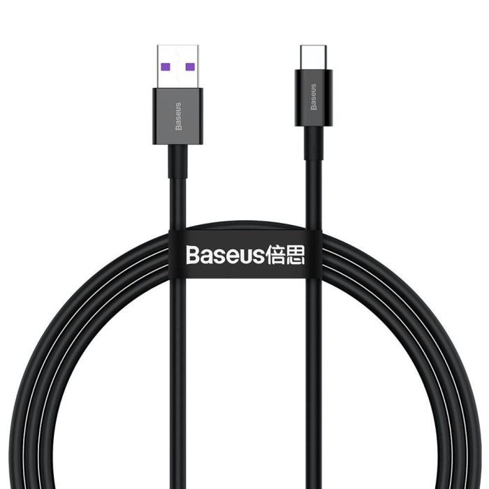 Cablu USB Type-C, incarcare rapida 66W (6A), 1m, negru, CATYS-01 SafetyGuard Surveillance
