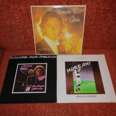 3x Maxi single 12” Umberto Tozzi Per Angela Gloria Hurrah vinil vinyl