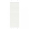 VidaXL Jaluză plisată alb 80x200 cm Lățime țesătură 79,4cm poliester 4015513