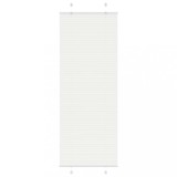 Jaluză plisată alb 80x200 cm Lățime țesătură 79,4cm poliester