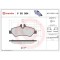 Placute frana Mercedes Sprinter 3.5-T (B906), Sprinter 4.6-T (B906), Sprinter 5-T (B906), VW Crafter (2e), punte spate, BREMBO