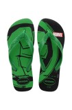 Havaianas slapi TOP MARVEL barbati, culoarea verde, 4146953-5579