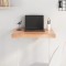 vidaXL Blat de masă maro 60x60x(2-6) cm, lemn masiv stejar tratat 3156352