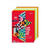Carton color A4 set 5 culori - 30 coli Daco 160g/mp