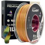 Filament PLA Silk Tri Color Sunset Horizon 1.75mm, 1kg, Smart Print, Compatibil imprimante 3D, 200-230&deg;C